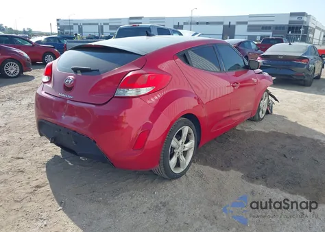 2014 Hyundai Veloster Base W/Black z USA, uszkodzony, nr VIN KMHTC6AD3EU199372